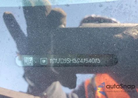 2016 Chevrolet Sonic Lt from USA, damaged, VIN 1G1JD5SH3G4154013